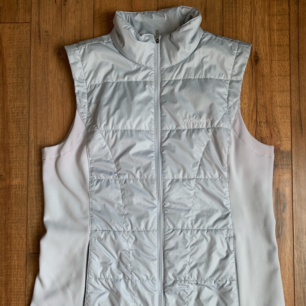 Light Blue Columbia Vest